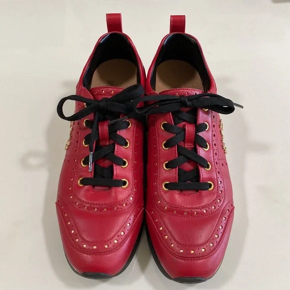 Love Moschino Leather Sneakers